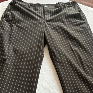 Ralph Lauren Black Pinstripe Pants